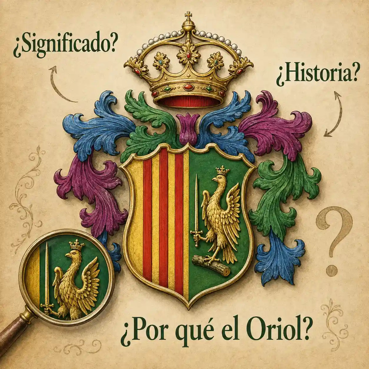 Escudo de la ciudad de Orihuela: Significado e Historia