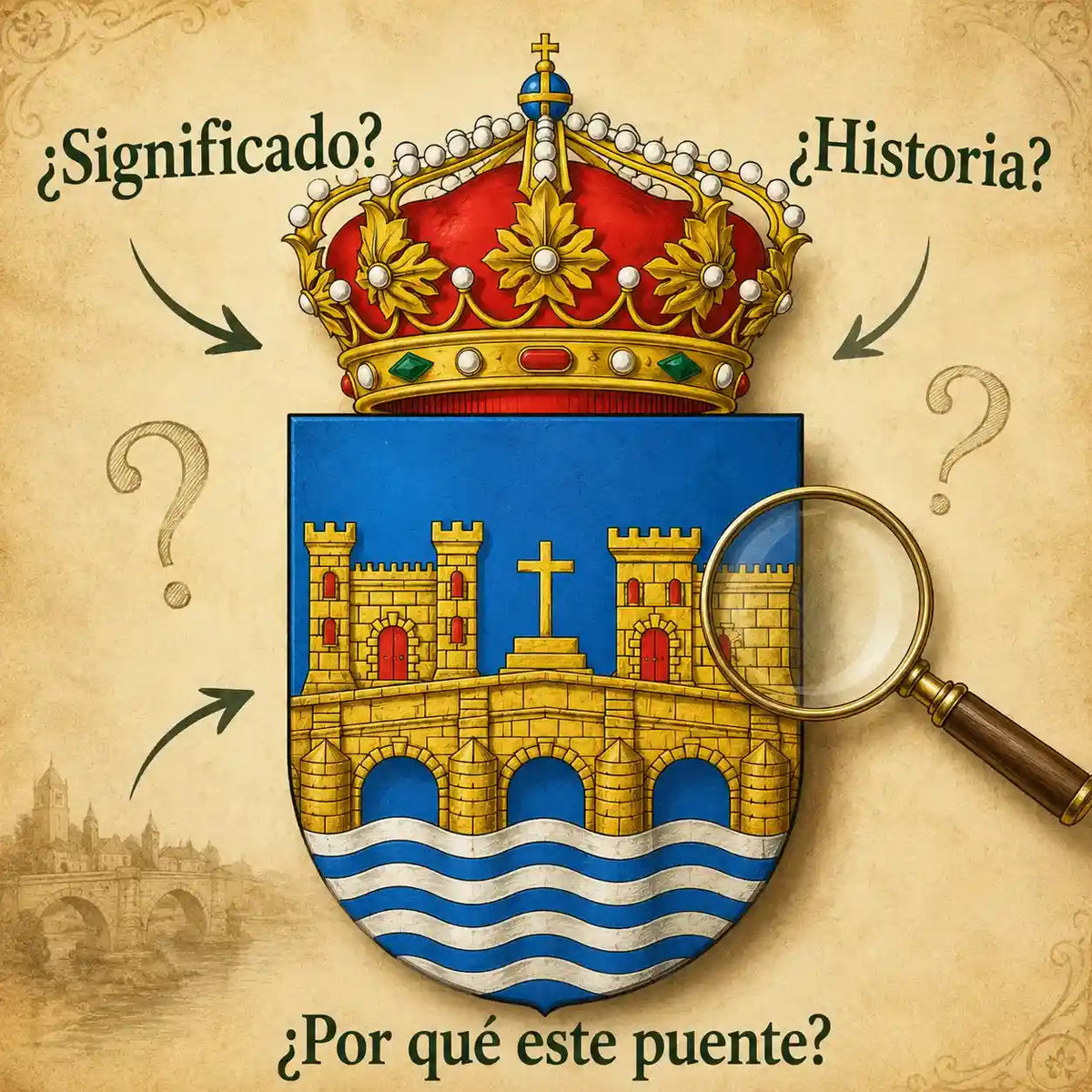 Escudo de la ciudad de Pontevedra: Significado e Historia
