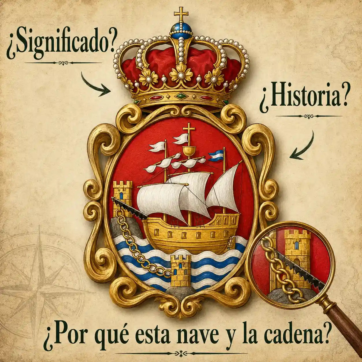 Escudo de la ciudad de Avilés: Significado e Historia