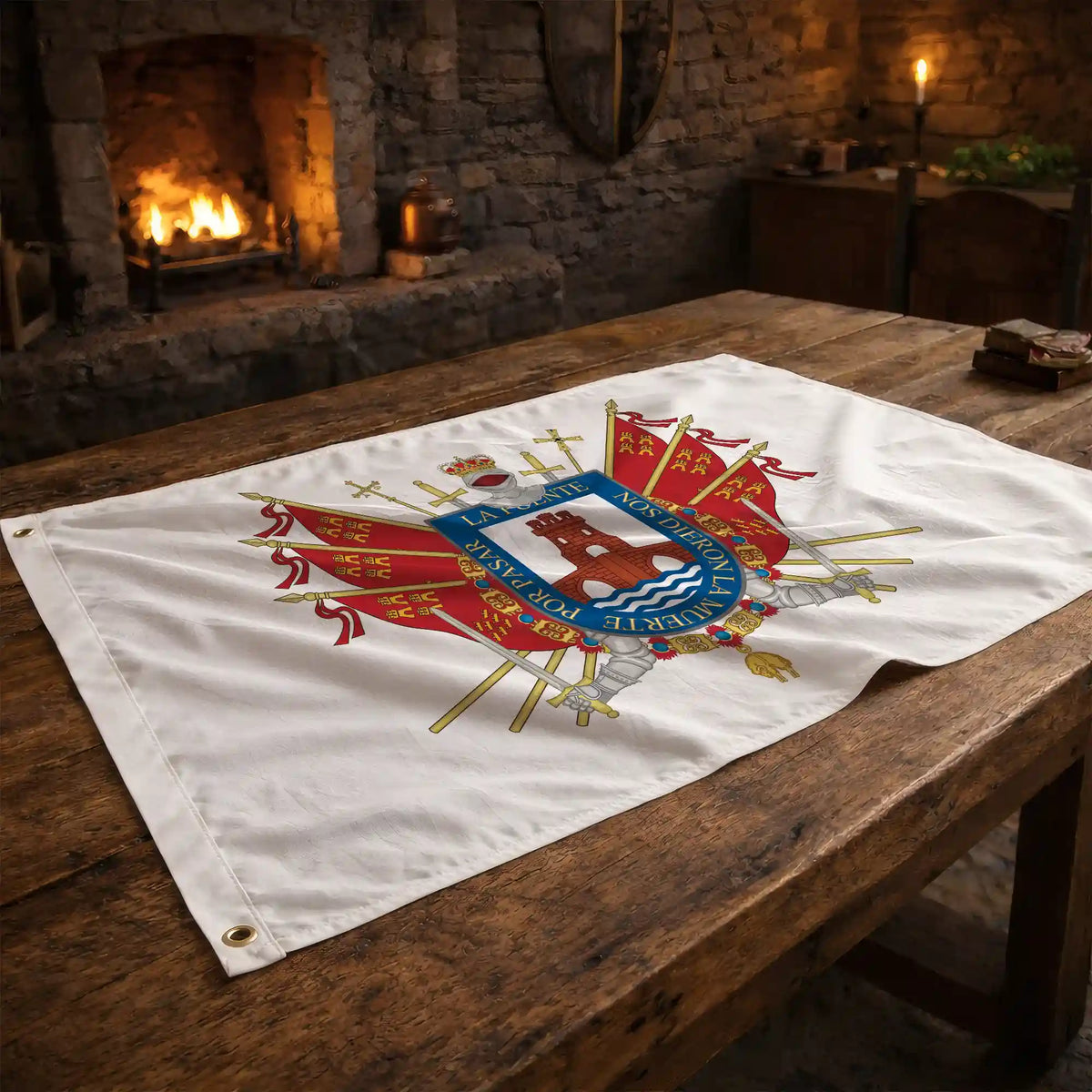 Bandera – Escudo de Cieza - bandera ciudad España