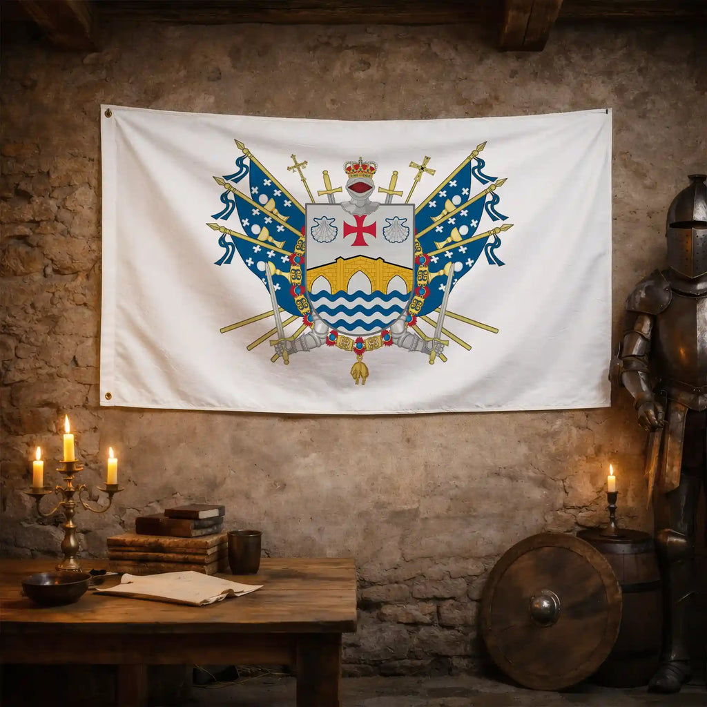 Bandera – Escudo de Culleredo - bandera ciudad España