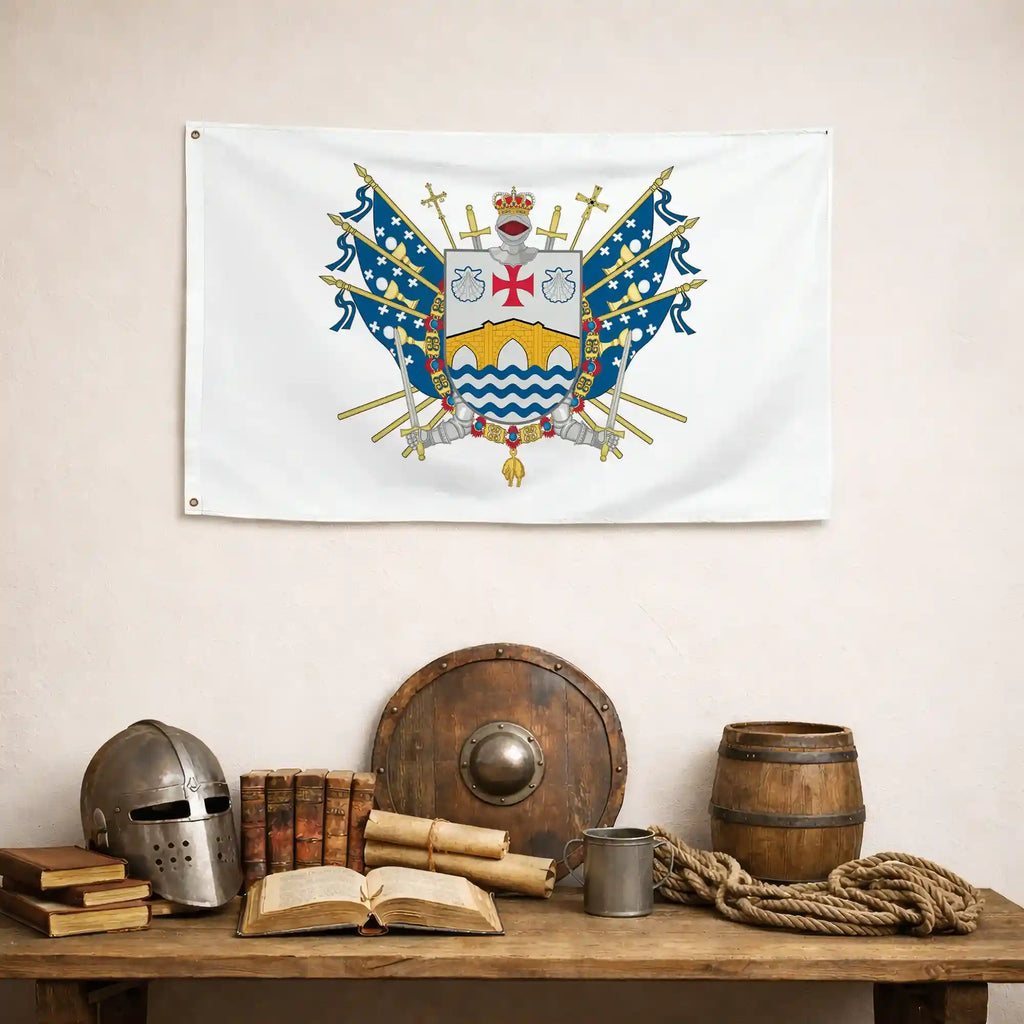 Bandera – Escudo de Culleredo - bandera ciudad España