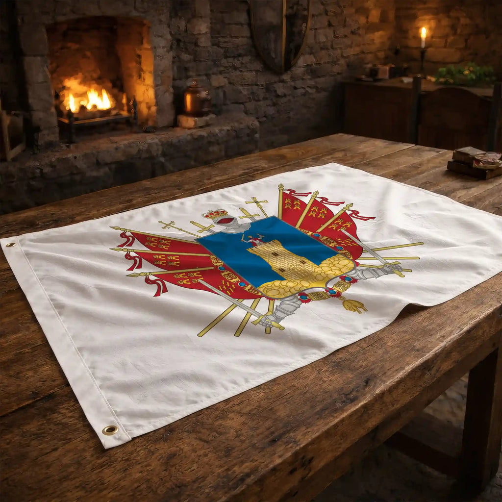 Bandera – Escudo de Lorca - bandera ciudad España