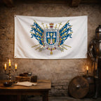 Bandera – Escudo de Lugo - bandera ciudad España