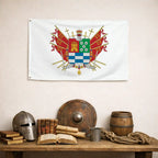Bandera – Escudo de Molina de Segura - bandera ciudad España