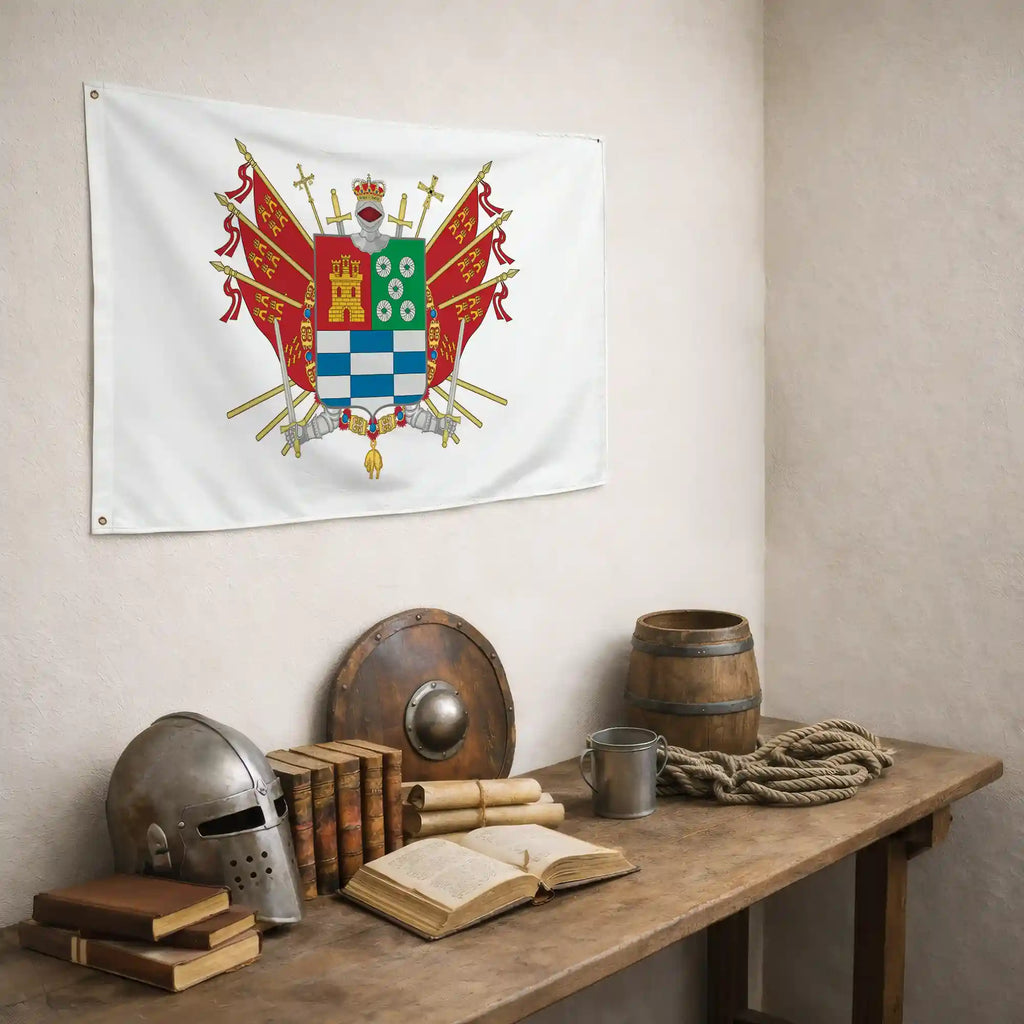 Bandera – Escudo de Molina de Segura - bandera ciudad España