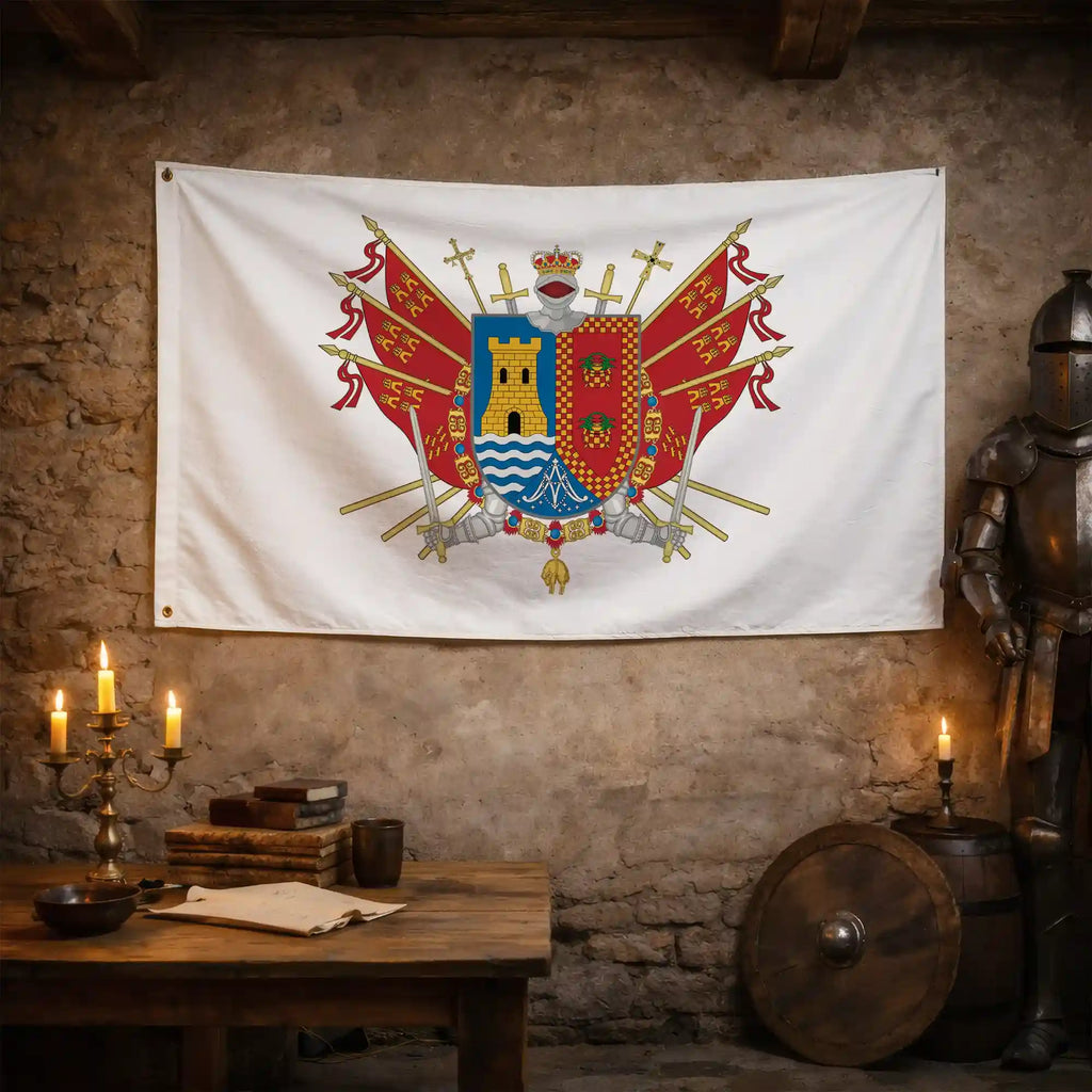 Bandera – Escudo de Torre-Pacheco - bandera ciudad España