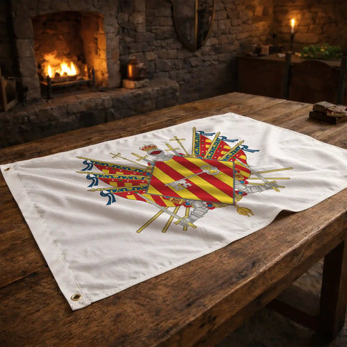 Bandera – Escudo de Alzira - bandera ciudad España