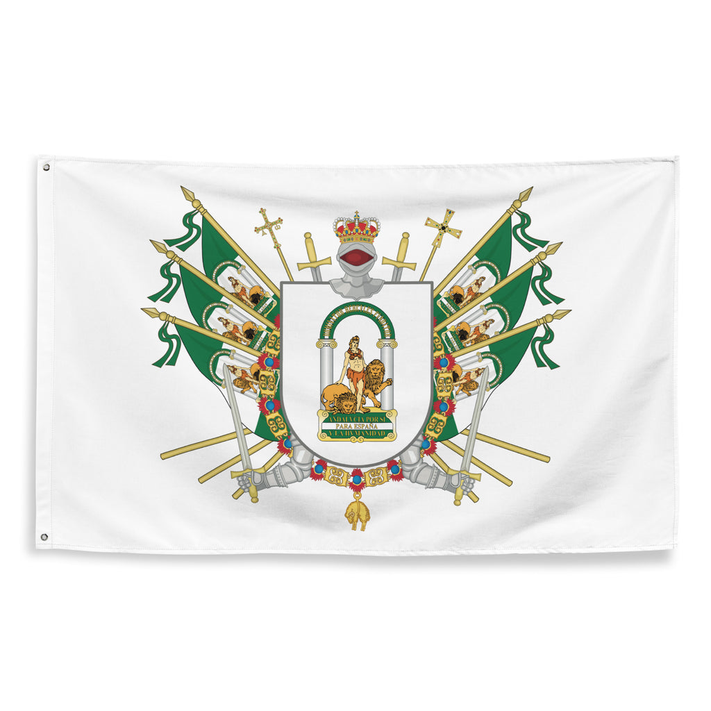 Bandera – Escudo de Andalucía - bandera comunidad autónoma España