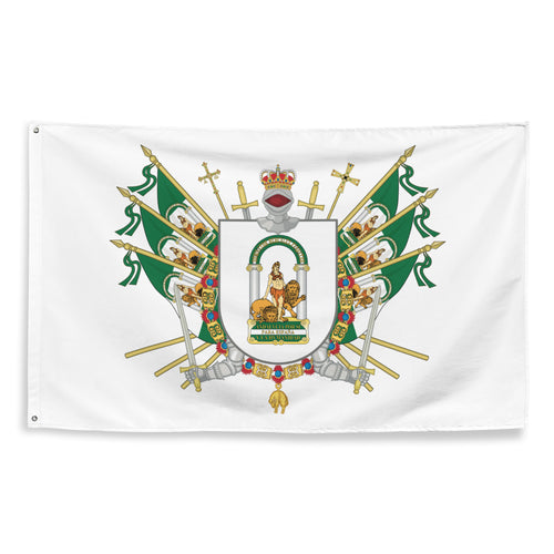 Bandera – Escudo de Andalucía - bandera comunidad autónoma España