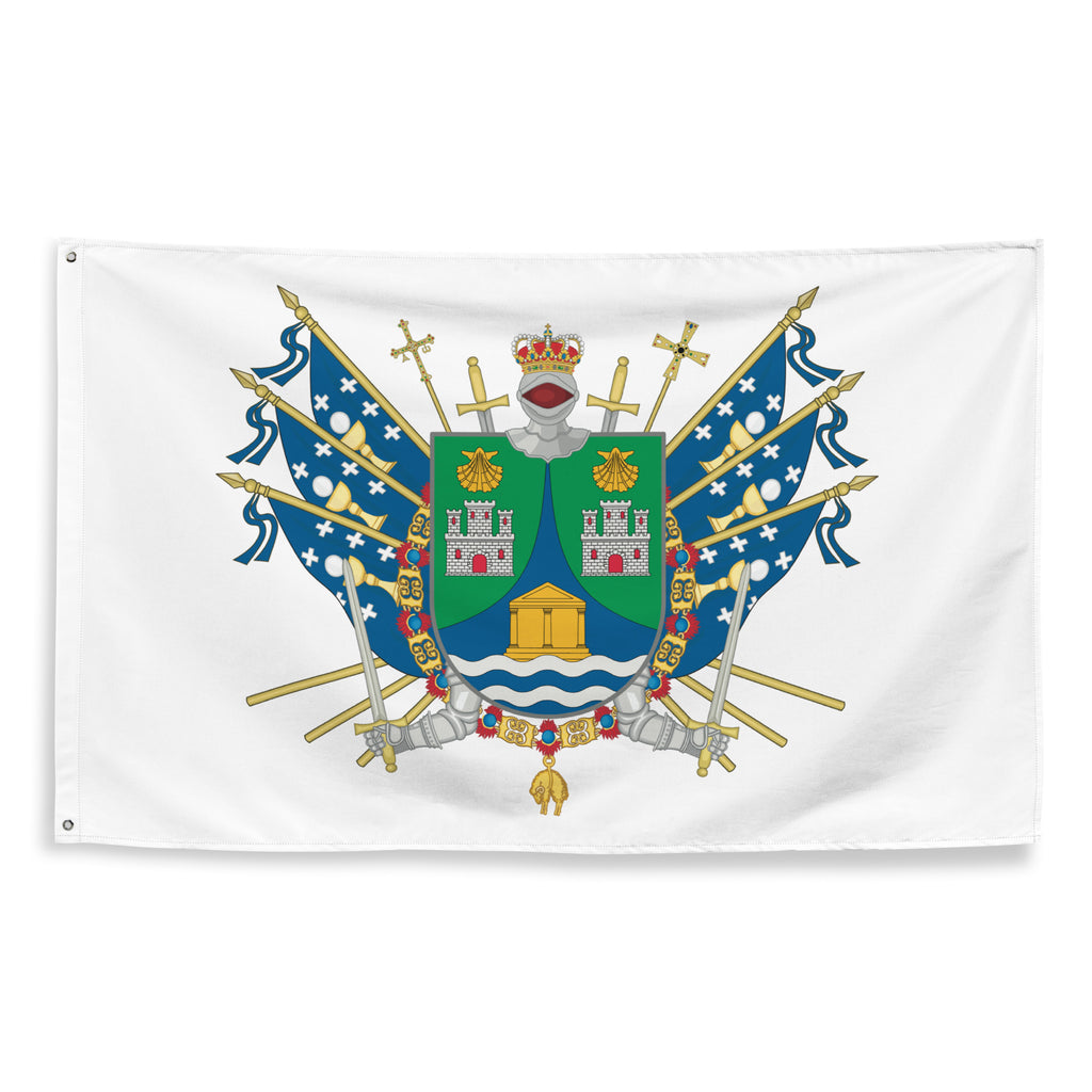 Bandera – Escudo de Arteixo - bandera ciudad España