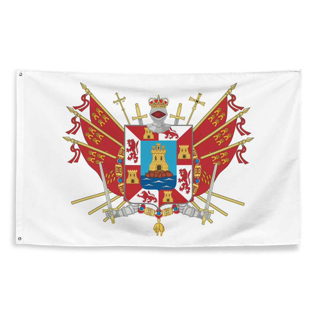 Bandera – Escudo de Cartagena - bandera ciudad España