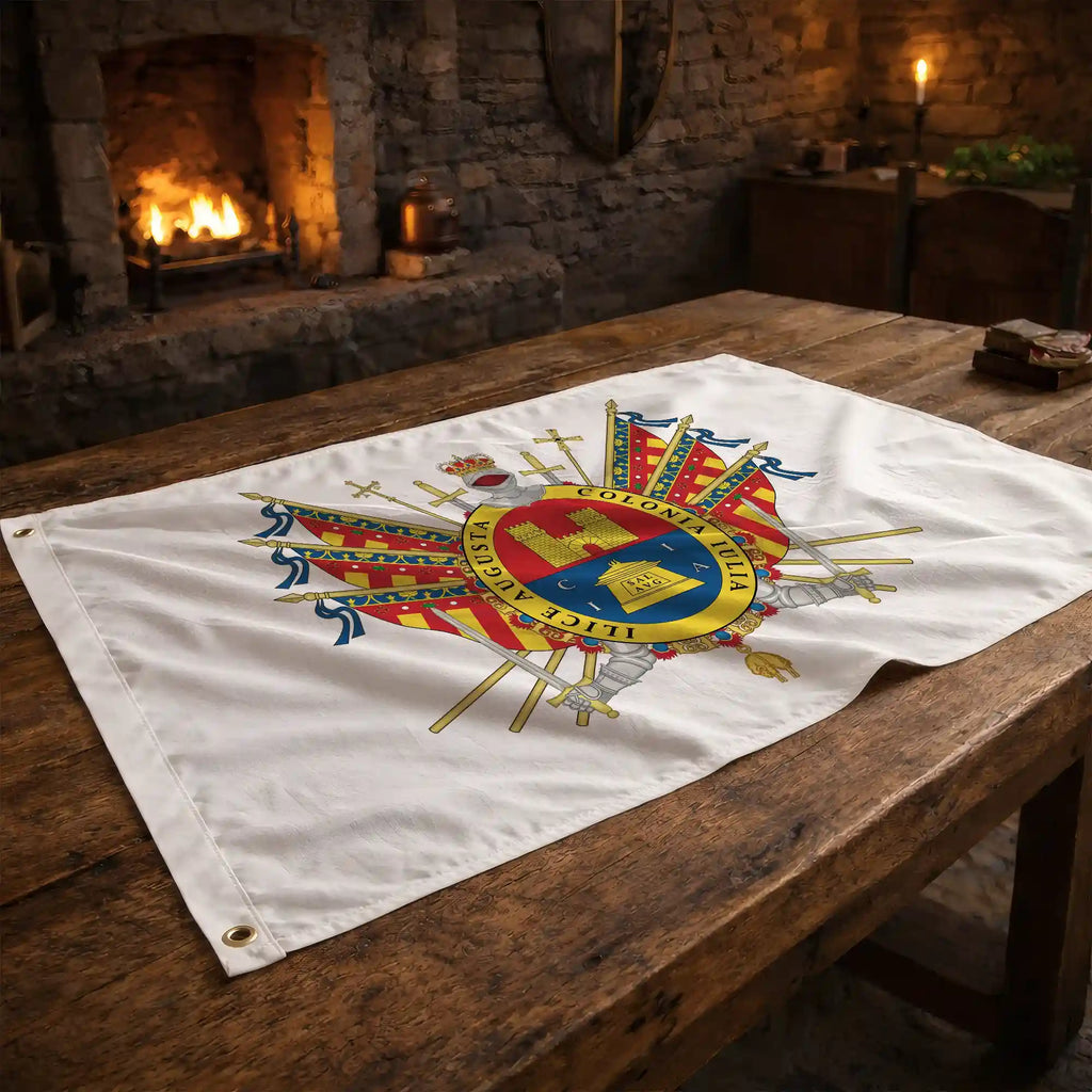 Bandera – Escudo de Elche - bandera ciudad España