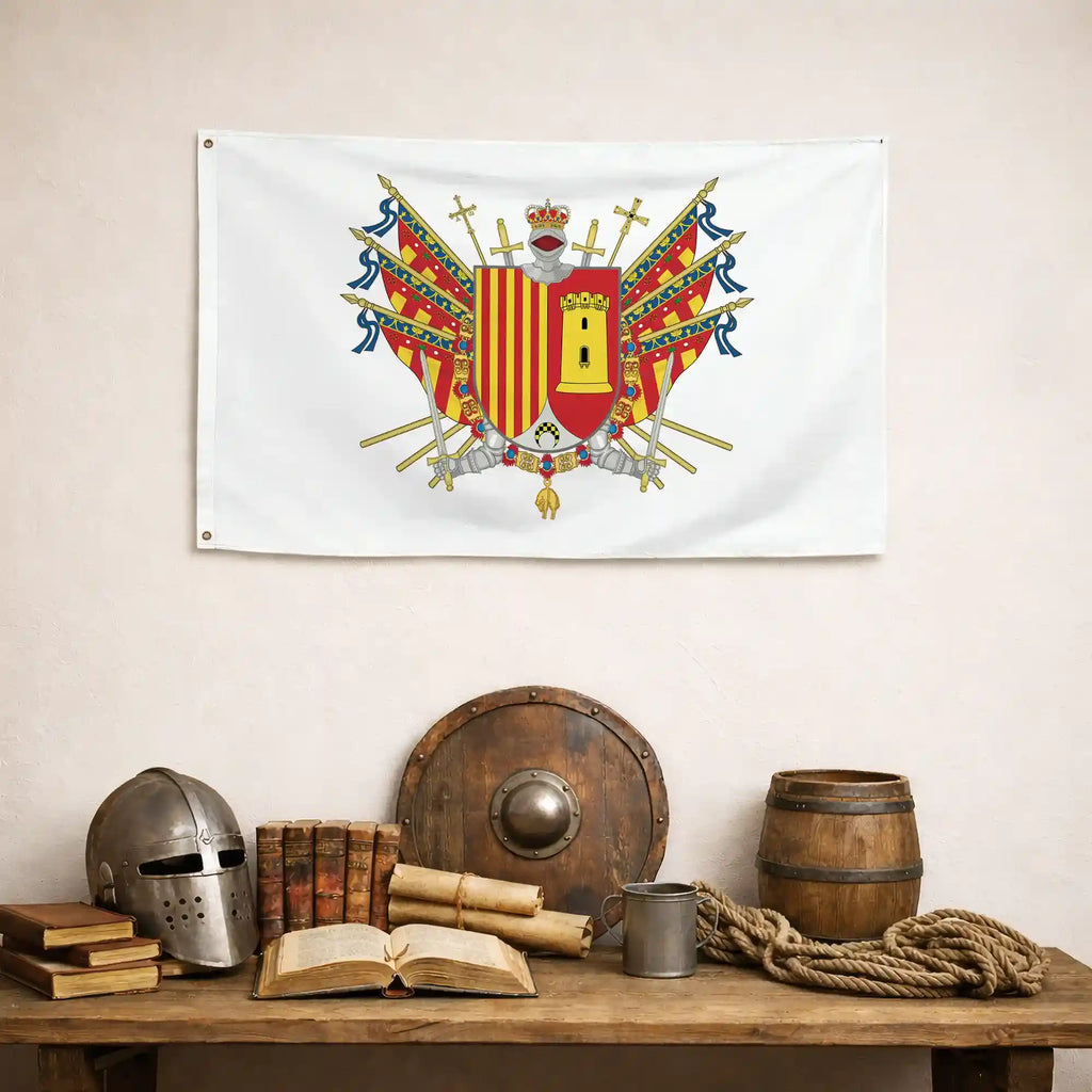 Bandera – Escudo de Paterna - bandera ciudad España
