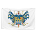 Bandera – Escudo de Pontevedra - bandera ciudad España