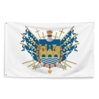 Bandera – Escudo de Pontevedra - bandera ciudad España