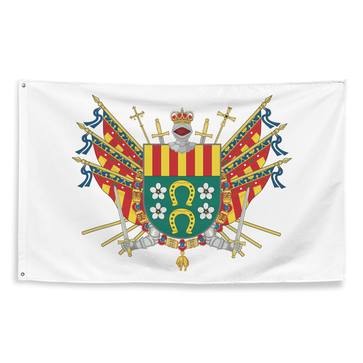Bandera – Escudo de San Vicente del Raspeig - bandera ciudad España