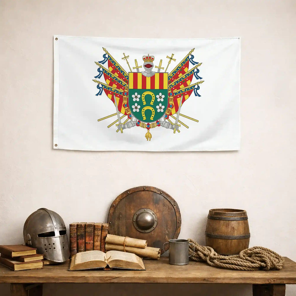 Bandera – Escudo de San Vicente del Raspeig - bandera ciudad España