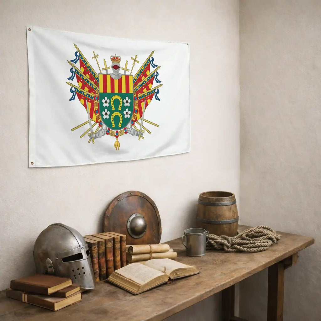 Bandera – Escudo de San Vicente del Raspeig - bandera ciudad España