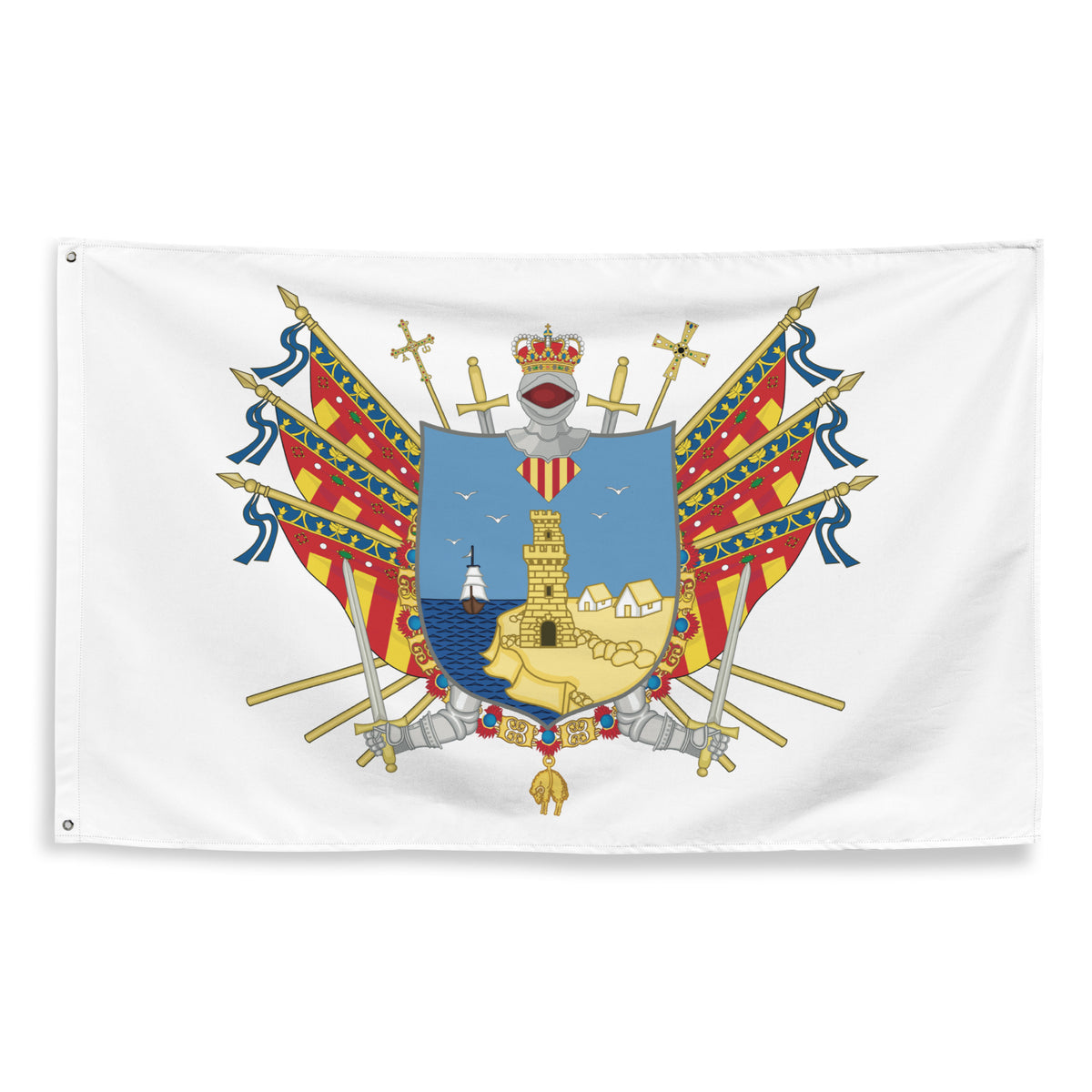 Bandera – Escudo de Torrevieja - bandera ciudad España