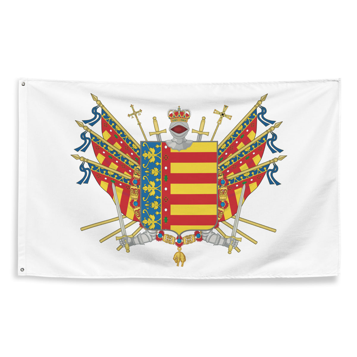 Bandera – Escudo de la Comunitat Valenciana - bandera comunidad autónoma España