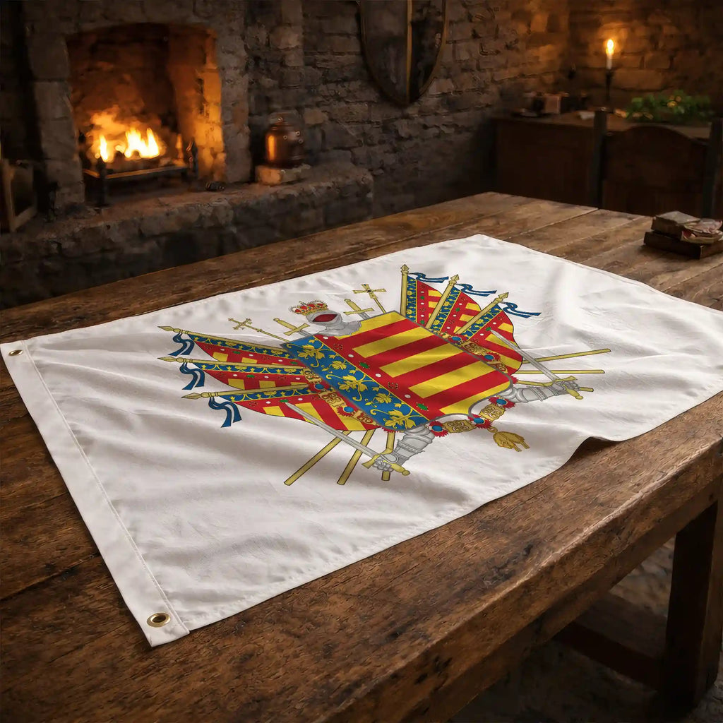 Bandera – Escudo de la Comunitat Valenciana - bandera comunidad autónoma España